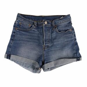 Levi's Women’s Classic Blue Jean Shorts Size 29 Waist